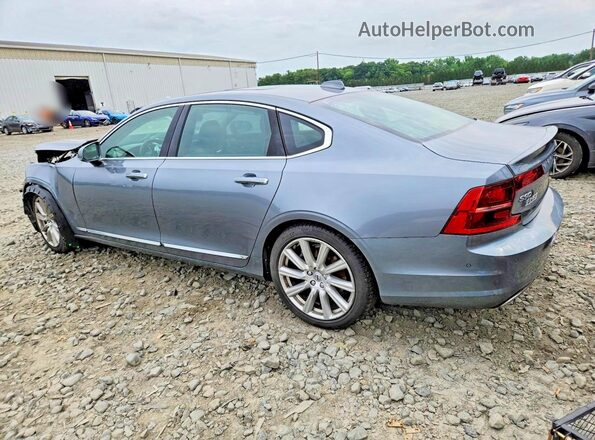 LVY992ML2JP033001 2018 VOLVO S90 Gray Trasero izquierdo