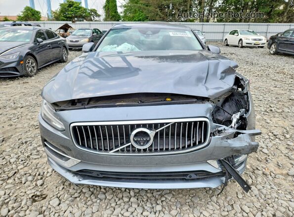 LVY992ML2JP033001 2018 VOLVO S90 Gray Vista frontal