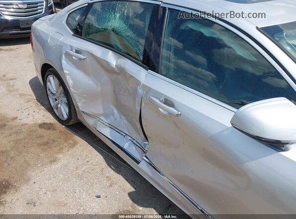 LVYA22ML1LP168913 2020 VOLVO S90 Silver Widok z przodu