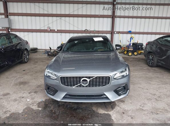 LVYA22MT8LP154149 2020 VOLVO S90 Gray ხელსაწყოთა პანელის ხედი