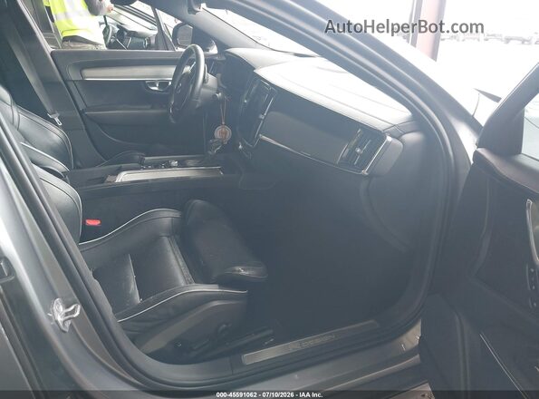 LVYA22MT8LP154149 2020 VOLVO S90 Gray წინა სალონის ხედი