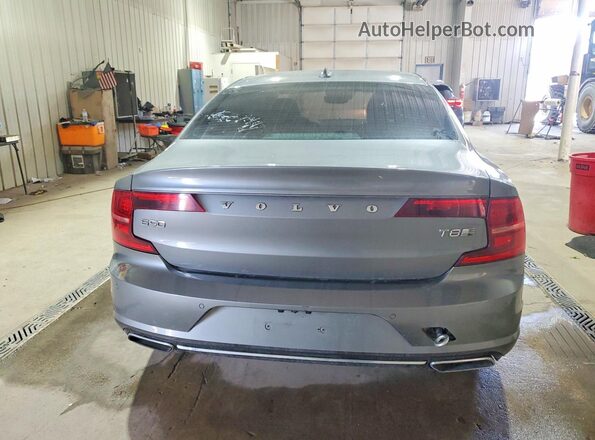 LVYBC0AL3JP030264 2018 VOLVO S90 Gray Widok z tyłu