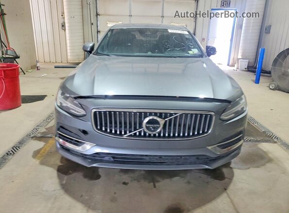 LVYBC0AL3JP030264 2018 VOLVO S90 Gray Widok z przodu