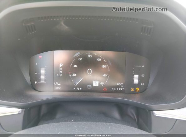LYV102RK0KB201441 2019 VOLVO XC60 White Rear seats view
