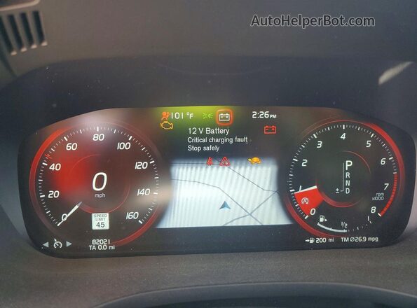 LYV102RK9JB097661 2018 VOLVO XC60 White Սարքավորումների վահանակի տեսք