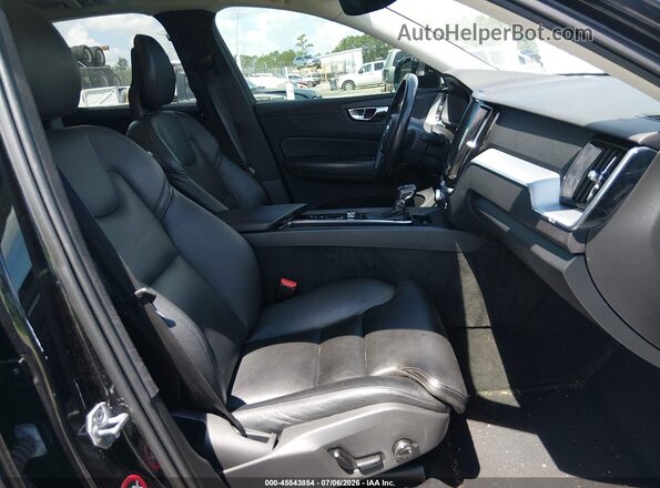 LYV102RKXKB177259 2019 VOLVO XC60 Black Вид салону спереду