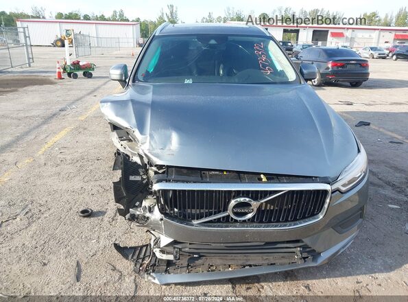 LYV102RKXKB192022 2019 VOLVO XC60 Gray Widok z przodu