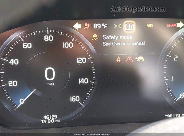 LYV102RKXKB192022 2019 VOLVO XC60 Gray Widok tylnych siedzeń