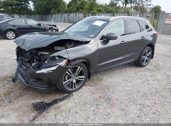 LYV102RKXKB205822 2019 VOLVO XC60 Gray Front left