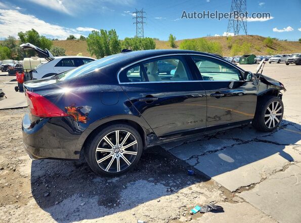 LYV402TK2JB164879 2018 VOLVO S60 Черный Задняя правая четверть