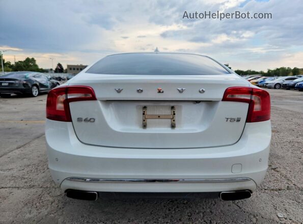 LYV612TK4GB091027 2016 VOLVO S60 White უკანა ხედი