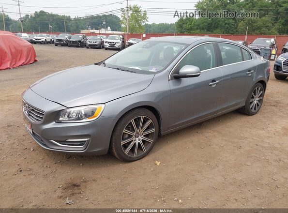 LYV612TM1GB098096 2016 VOLVO S60 INSCRIPTION Gray Przód lewy