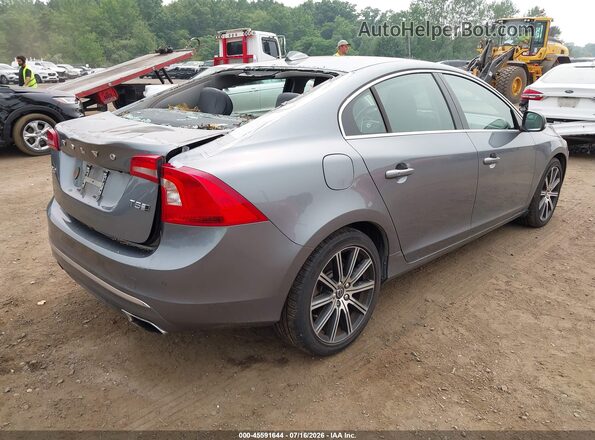 LYV612TM1GB098096 2016 VOLVO S60 INSCRIPTION Gray Tył prawy
