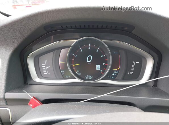 LYV612TM1GB098096 2016 VOLVO S60 INSCRIPTION Gray Widok tylnych siedzeń