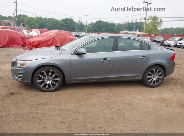 LYV612TM1GB098096 2016 VOLVO S60 INSCRIPTION Gray Widok wnętrza 360 stopni