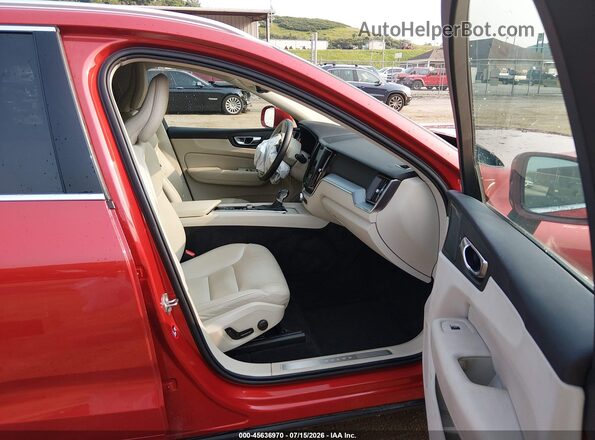LYVA22RK0KB196333 2019 VOLVO XC60 Red Սալոնի դիմացի տեսք