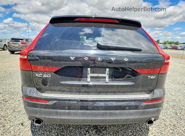 LYVA22RK2JB087662 2018 VOLVO XC60 Black Вид ззаду