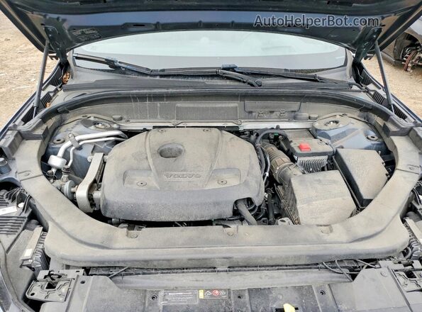 LYVA22RL1KB306556 2019 VOLVO XC60 Blue Вид задньої частини салону
