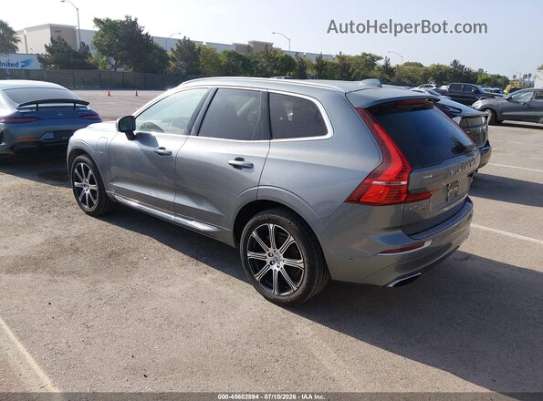 LYVBR0DL3JB110645 2018 VOLVO XC60 HYBRID Gray Rear left
