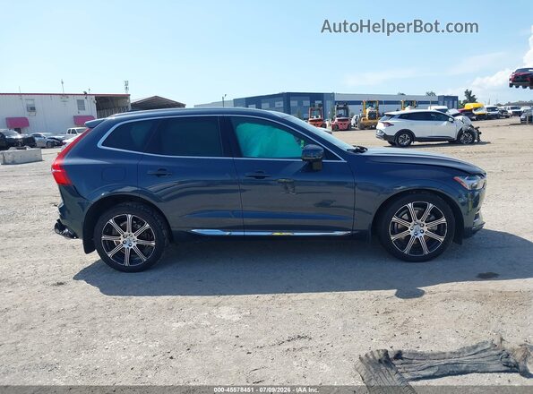 LYVBR0DL3KB292722 2019 VOLVO XC60 HYBRID Blue უკანა სალონის ხედი