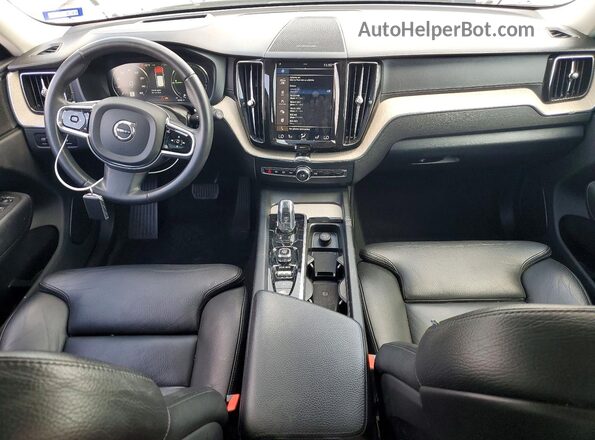LYVBR0DL6KB297865 2019 VOLVO XC60 Silver Dashboard view