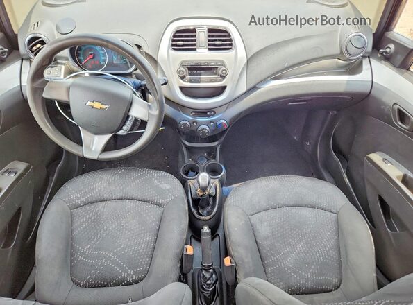 MA6CB6CD0JT013257 2018 CHEVROLET SPARK Orange Вид панелі приладів