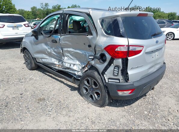 MAJ3P1RE2JC242601 2018 FORD ECOSPORT Silver უკანა მარცხენა