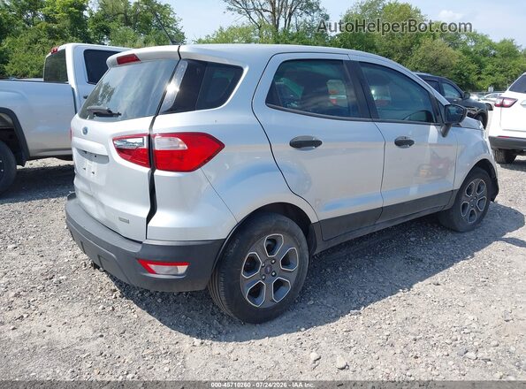 MAJ3P1RE2JC242601 2018 FORD ECOSPORT Silver უკანა მარჯვენა