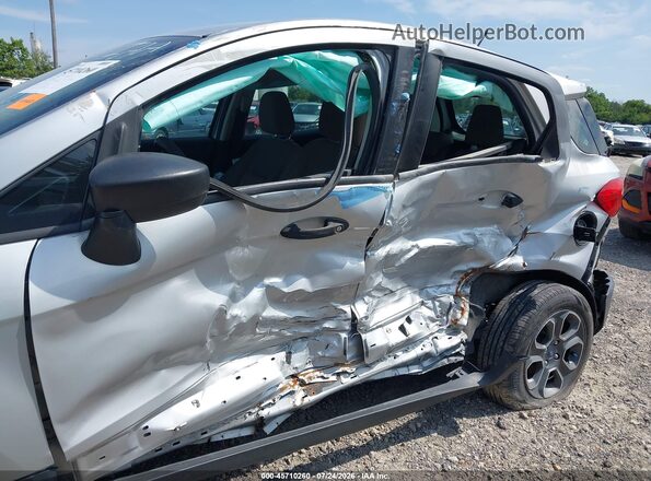 MAJ3P1RE2JC242601 2018 FORD ECOSPORT Silver წინა ხედი