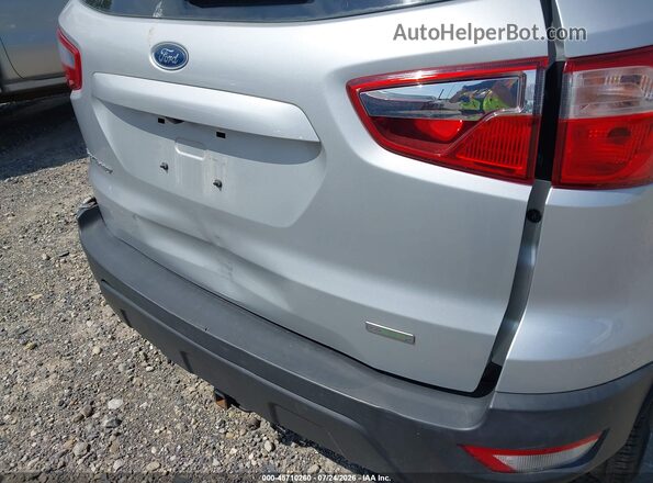 MAJ3P1RE2JC242601 2018 FORD ECOSPORT Silver უკანა სალონის ხედი