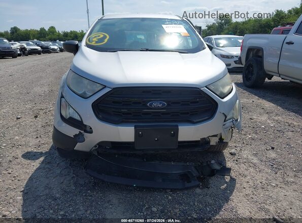 MAJ3P1RE2JC242601 2018 FORD ECOSPORT Silver 