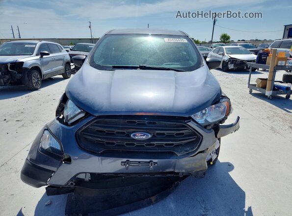 MAJ3P1RE3JC214788 2018 FORD ECOSPORT Gray წინა ხედი