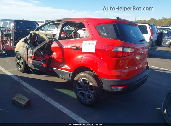 MAJ3P1RE7JC224126 2018 FORD ECOSPORT Red უკანა მარცხენა