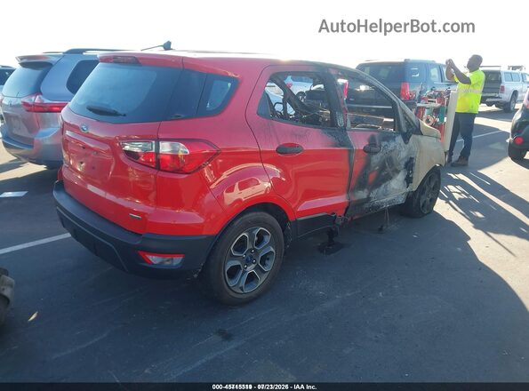 MAJ3P1RE7JC224126 2018 FORD ECOSPORT Red უკანა მარჯვენა