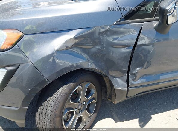 MAJ3P1RE9JC161062 2018 FORD ECOSPORT Gray Вид спереду