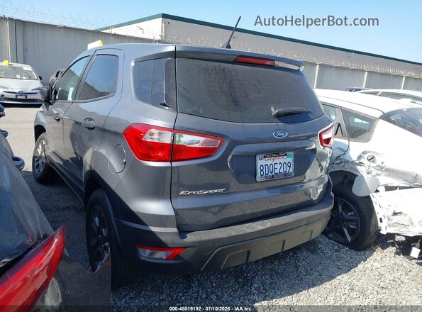 MAJ3P1RE9JC161062 2018 FORD ECOSPORT Gray Задня ліва чверть