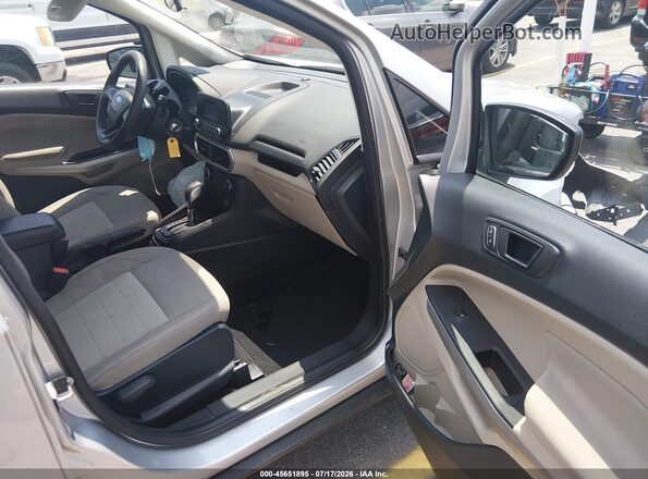 MAJ3P1RE9JC224788 2018 FORD ECOSPORT Gray Вид салону спереду