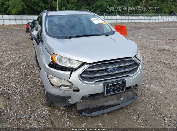 MAJ3P1TE0JC163341 2018 FORD ECOSPORT Silver Դիմացի տեսք