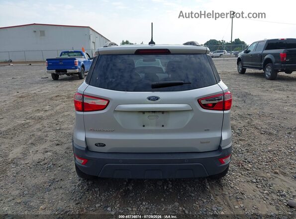MAJ3P1TE0JC163341 2018 FORD ECOSPORT Silver 