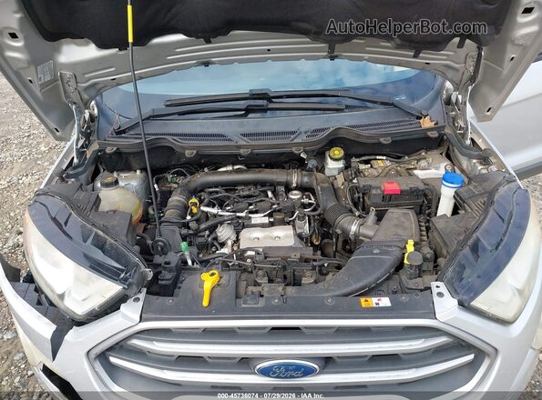 MAJ3P1TE0JC163341 2018 FORD ECOSPORT Silver Հետևի տեսք