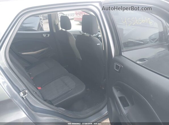 MAJ3P1TE0JC163355 2018 FORD ECOSPORT Gray VIN კოდის სტიკერის ხედი