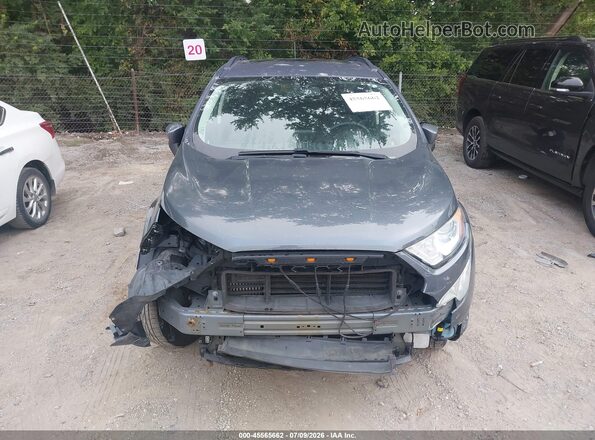 MAJ3P1TE0JC163355 2018 FORD ECOSPORT Gray წინა ხედი