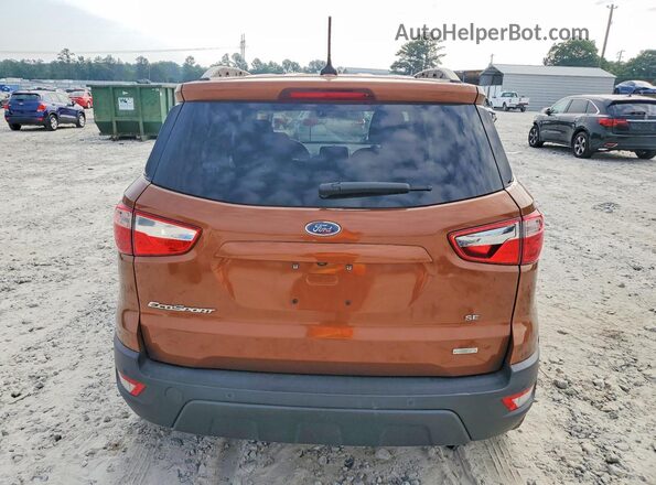 MAJ3P1TE0JC200128 2018 FORD ECOSPORT Brown Rear view