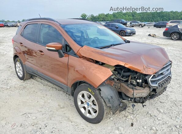 MAJ3P1TE0JC200128 2018 FORD ECOSPORT Brown Front right