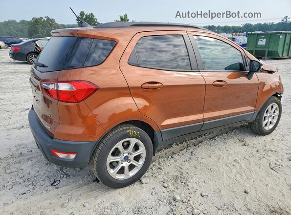 MAJ3P1TE0JC200128 2018 FORD ECOSPORT Brown Rear right