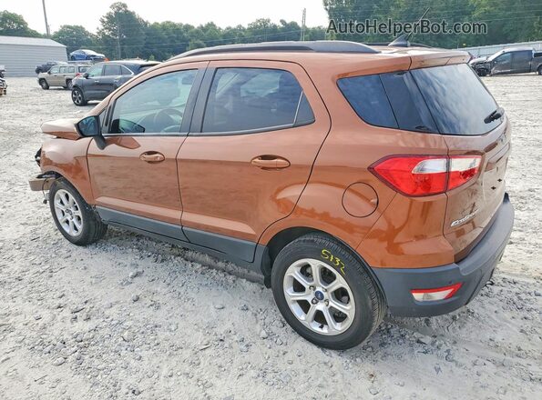 MAJ3P1TE0JC200128 2018 FORD ECOSPORT Brown Rear left