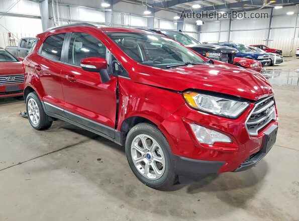 MAJ3P1TE0JC219973 2018 FORD ECOSPORT Красный Передняя правая четверть