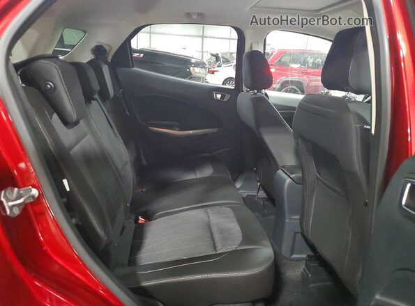 MAJ3P1TE0JC219973 2018 FORD ECOSPORT Красный Вид задней части салона