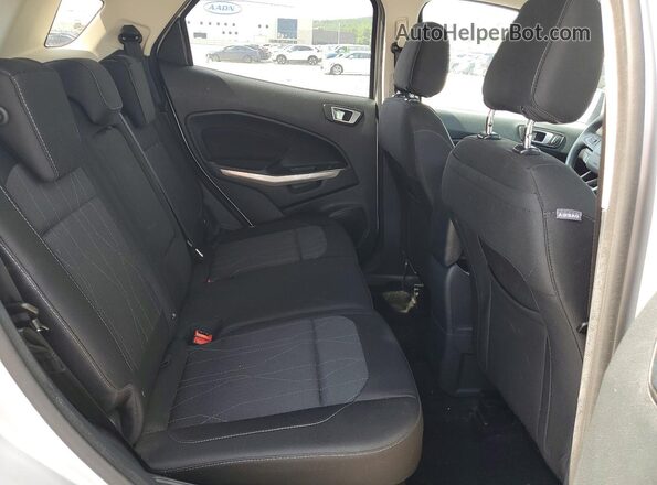 MAJ3P1TE0JC226650 2018 FORD ECOSPORT Серебряный Вид задней части салона