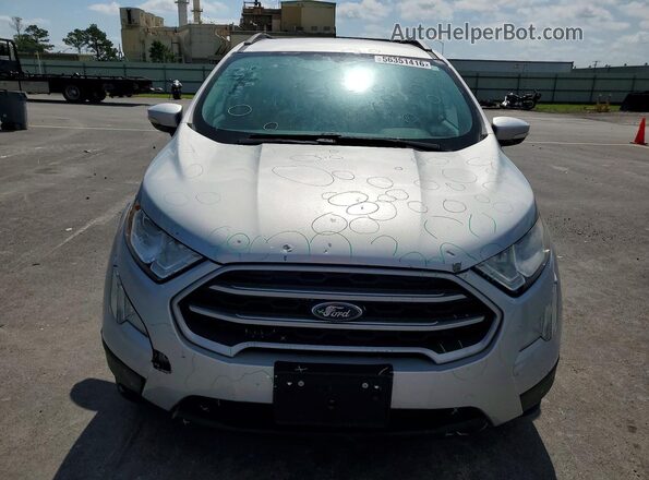 MAJ3P1TE0JC226650 2018 FORD ECOSPORT Серебряный Вид спереди